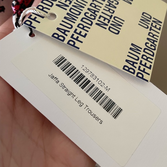 NEW Baum Und Pferdgarten Jaffa Floral Print Pants size M - Picture 13 of 14